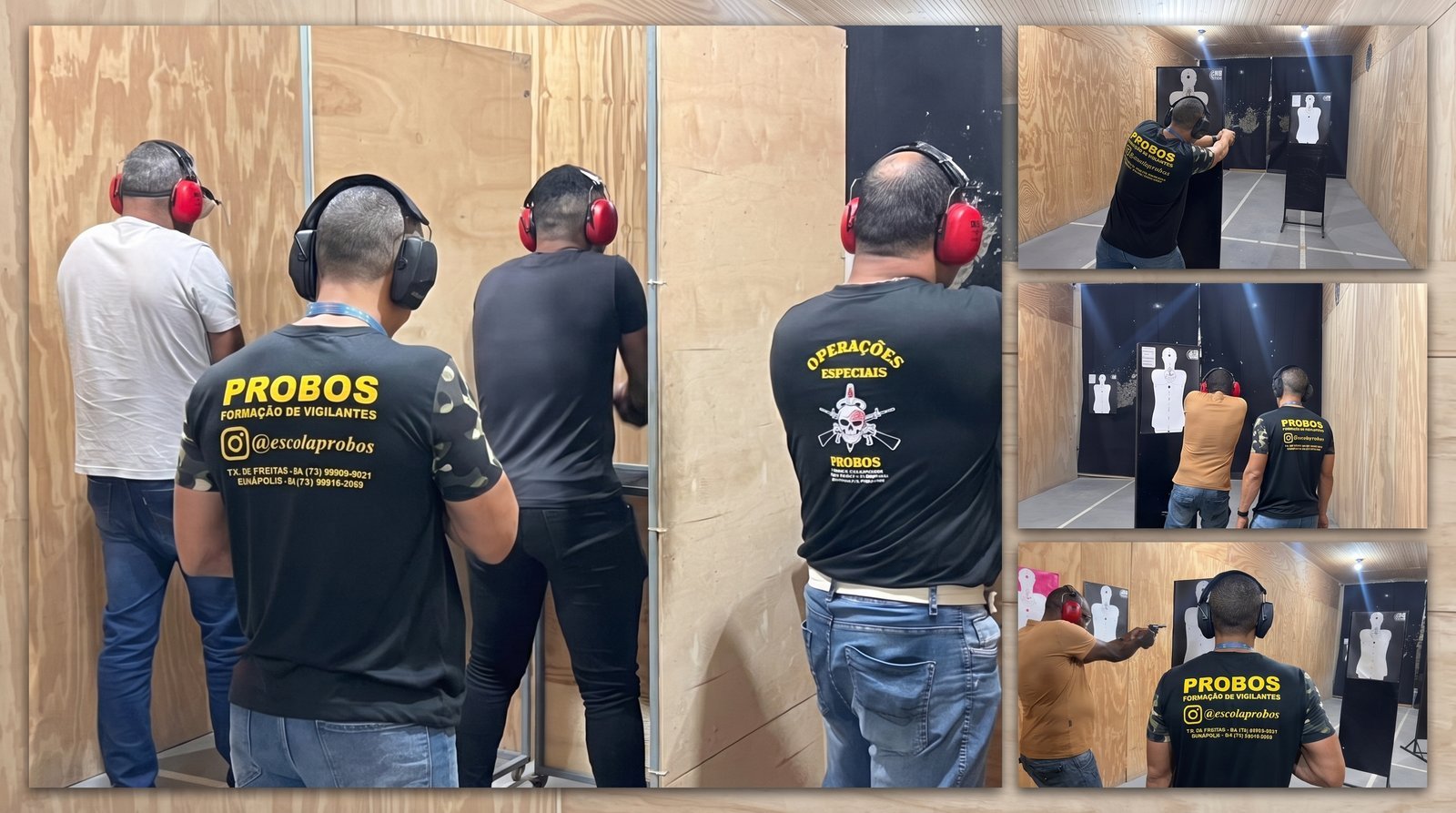 Estande de tiro profissional