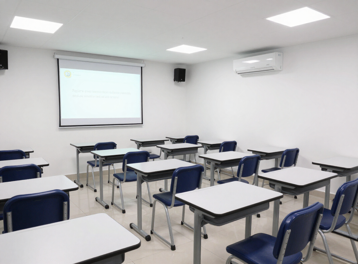 Sala de Aula Equipada
